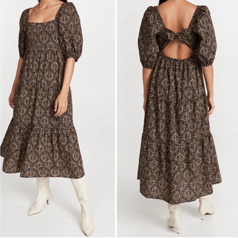 MINKPINK Yasamin Tiered Midi Dress